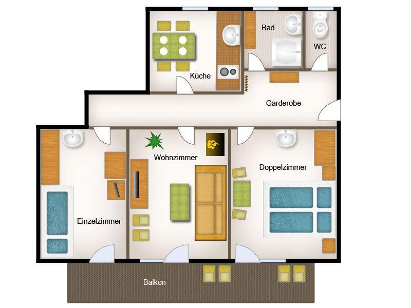 Haus Lorea Apartment นาซเซอฮัท ห้อง รูปภาพ